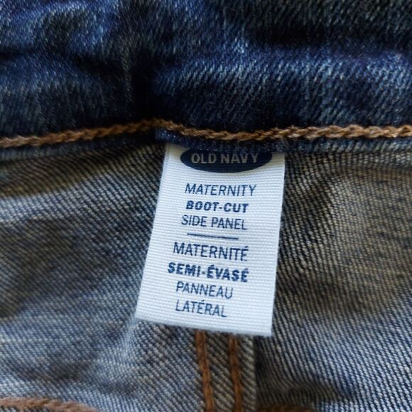 Old Navy Maternity Boot Cut Jeans Size 12 - Picture 3 of 4